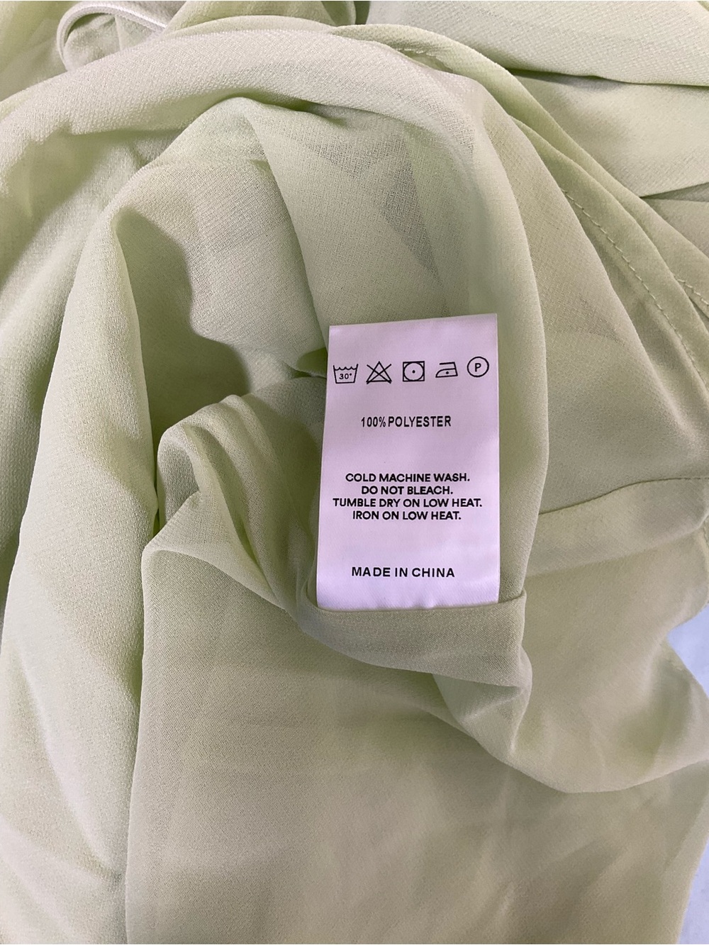Sassafras Beaded Flower Strapless Maxi Dress - Lime - Picture 10 of 12